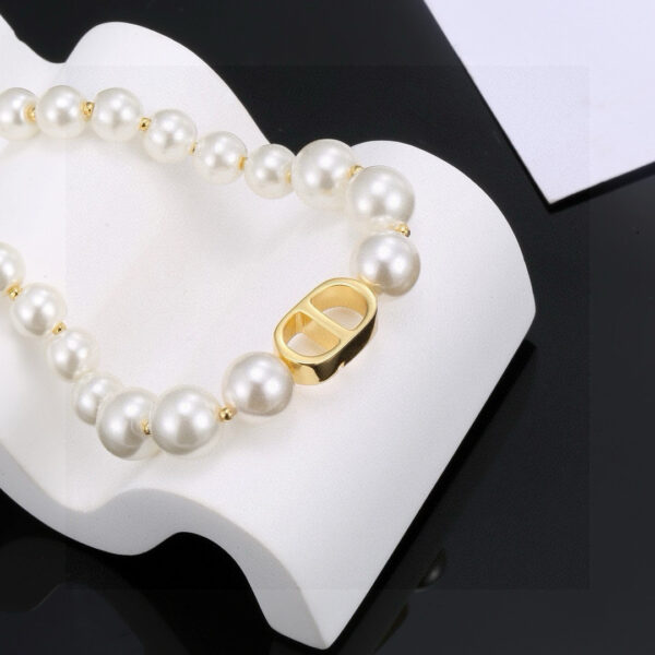 DIOR-pearl necklace  #2336