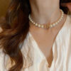 DIOR-pearl necklace  #2336