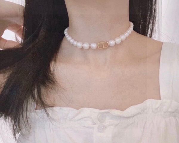 DIOR-pearl necklace  #2336