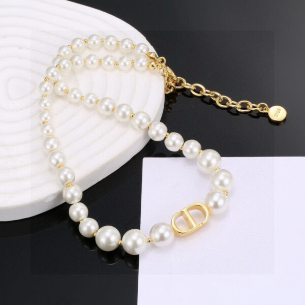 DIOR-pearl necklace  #2336