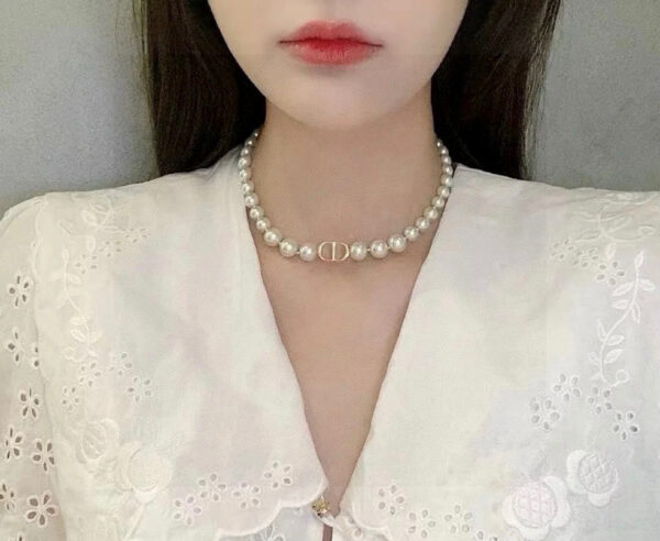 DIOR-pearl necklace  #2336