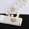 CHANEL-pearl necklace # 2342