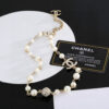 CHANEL-pearl necklace # 2342