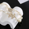 CHANEL-pearl necklace # 2342