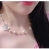 CHANEL-pearl necklace # 2342