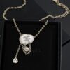 CHANEL-teardrop diamond necklace #2348