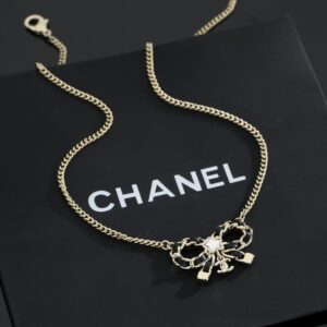 CHANEL-bowknot necklace #2349