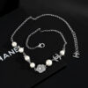 CHANEL-Pearl Clavicle Chain #2351