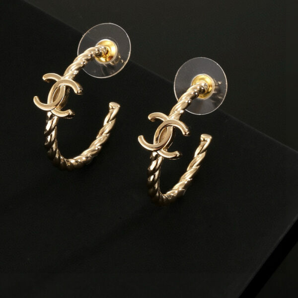 CHANEL-Large Earrings #2355