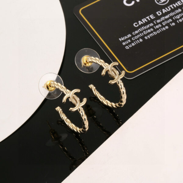 CHANEL-Large Earrings #2355