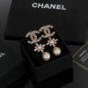CHANEL-Light Gold Earrings #2359