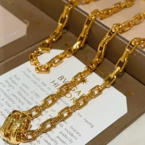 Bvlgari-v Gold Necklace #2370