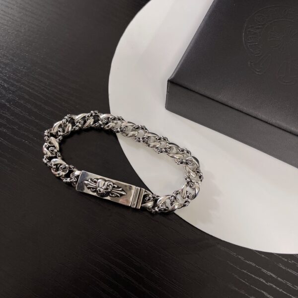 Chrome Hearts-Cross Punk Bracelet #2375