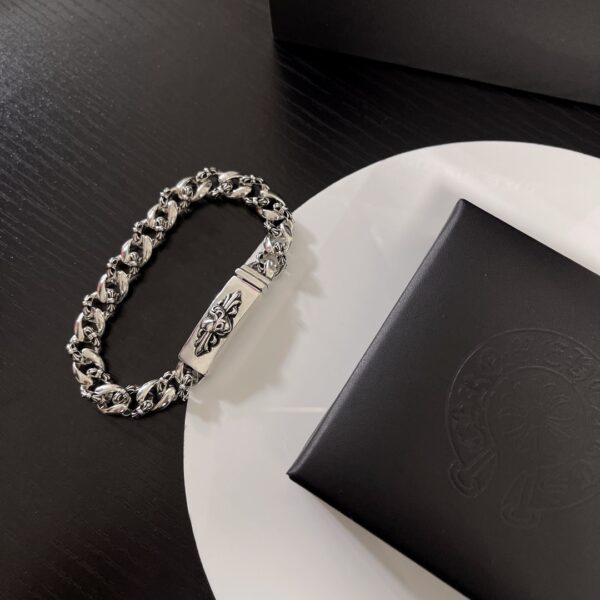 Chrome Hearts-Cross Punk Bracelet #2375