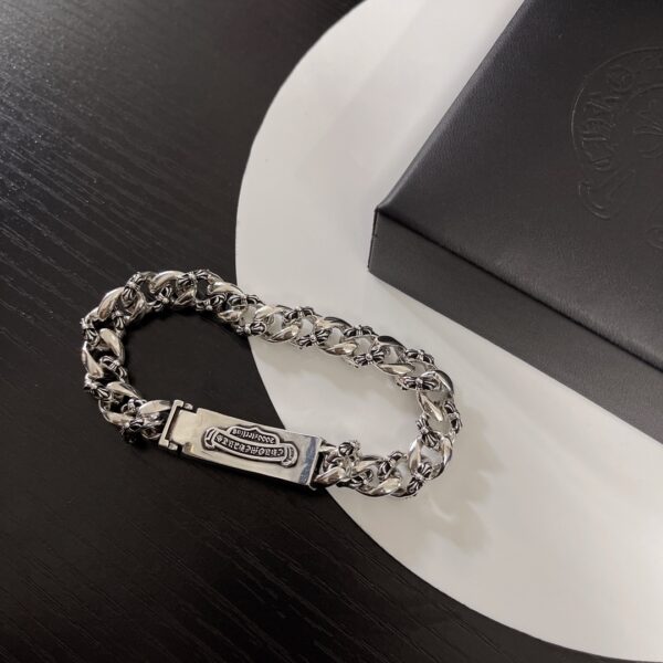 Chrome Hearts-Cross Punk Bracelet #2375
