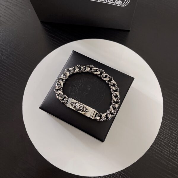 Chrome Hearts-Cross Punk Bracelet #2375