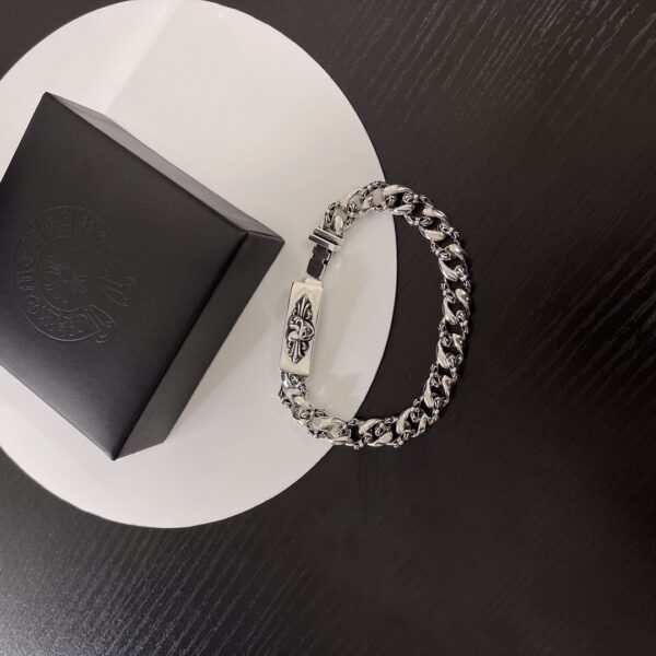 Chrome Hearts-Cross Punk Bracelet #2375
