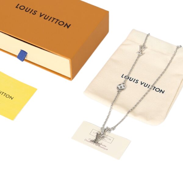 LV-Silver Pendant Necklace #2380