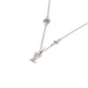 LV-Silver Pendant Necklace #2380