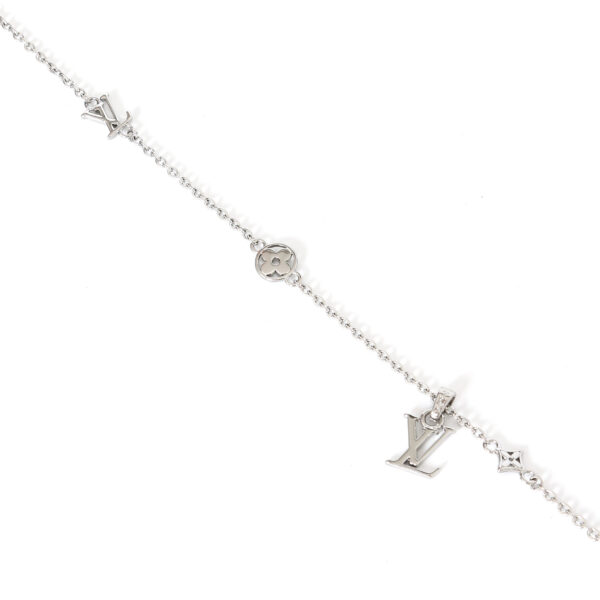 LV-Silver Pendant Necklace #2380