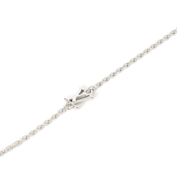 LV-Silver Pendant Necklace #2380