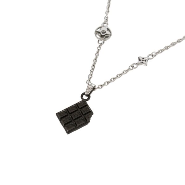 LV-Chocolate-shaped Necklace #2381
