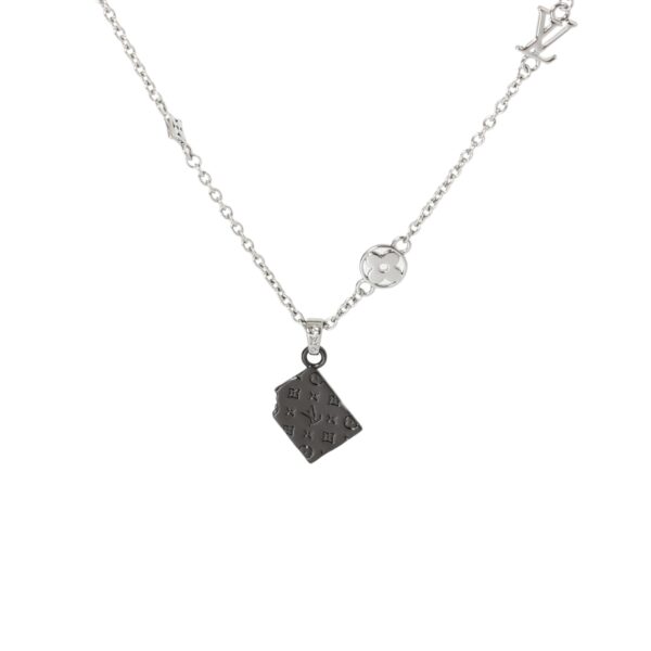 LV-Chocolate-shaped Necklace #2381