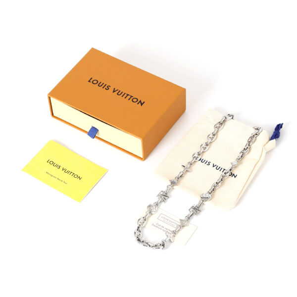 LV-Logo Charm Necklace #2384