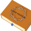LV-Silver Clasp Bracelet #2385
