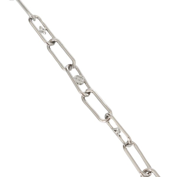 LV-Silver Clasp Bracelet #2385