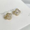 Van Cleef  Arpels -Medium-sized White Earrings (Studs) #2395