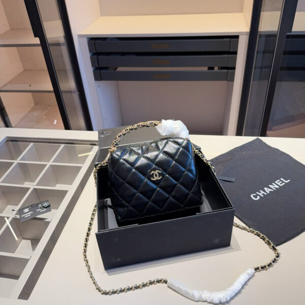 CHANEL-Twisted handle chain bag#2124