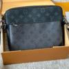 LV-Black Samurai Messenger Bag#2128