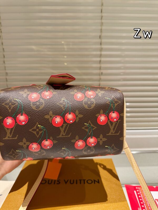 LV-SPEEDY  20 Cherry Print Pillow Bag#2134