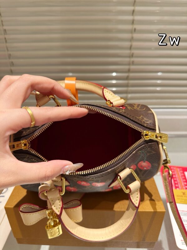 LV-SPEEDY  20 Cherry Print Pillow Bag#2134