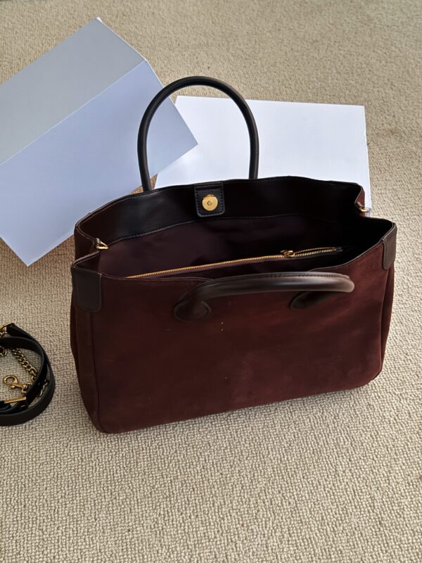 YSL-Suede Tote Bag#2141