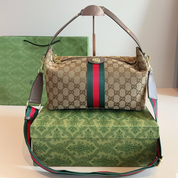 GUCCI-HOBO Lunch Box Tote Bag#2156