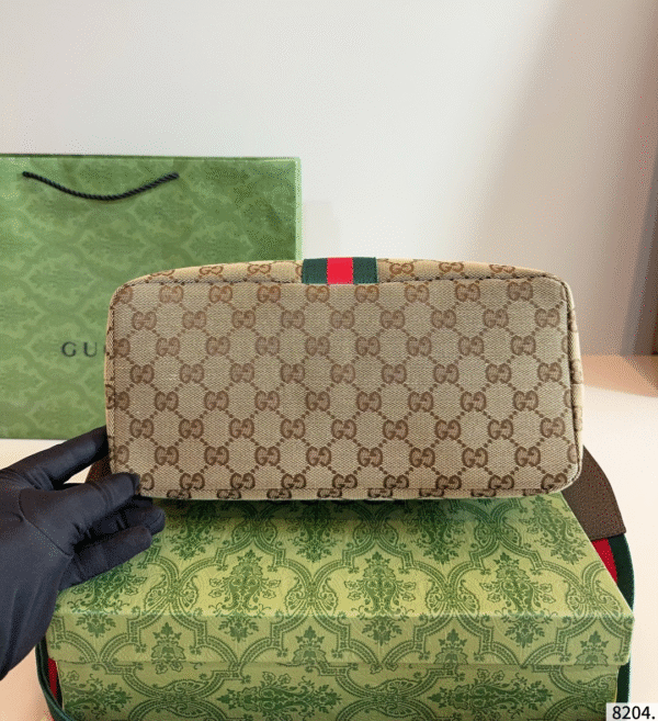 GUCCI-HOBO Lunch Box Tote Bag#2156