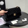 CHANEL-Velvet Chain Bag#2163