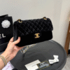 CHANEL-Velvet Chain Bag#2163