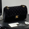 CHANEL-Velvet Chain Bag#2163