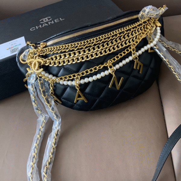 CHANEL-Chain Fringe Bag#2164