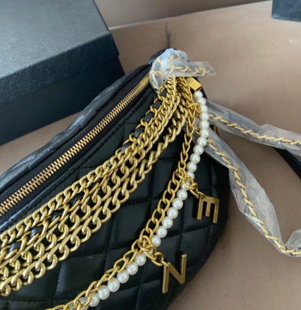 CHANEL-Chain Fringe Bag#2164