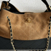 CHANEL-Suede Tote Bag#2165