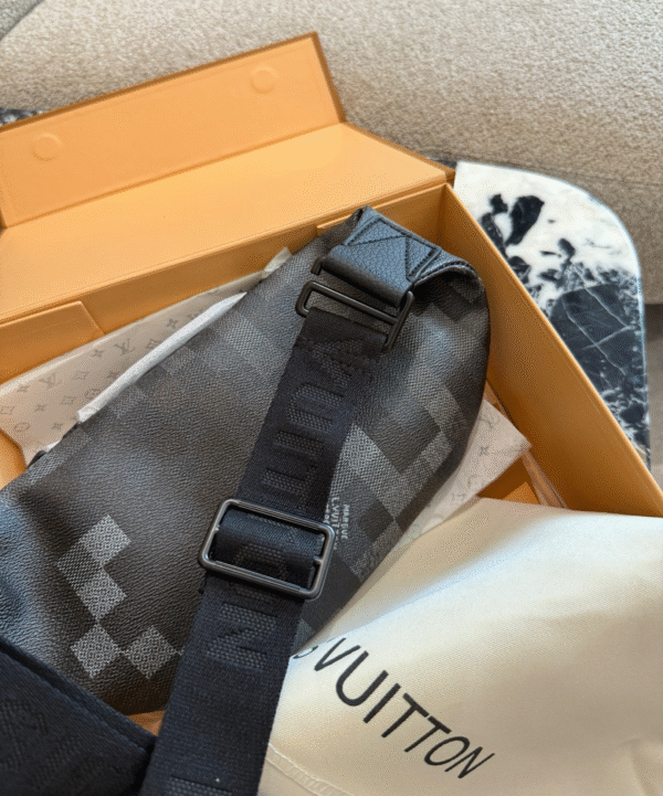 LV- Gray Digital Camouflage Bag#2174