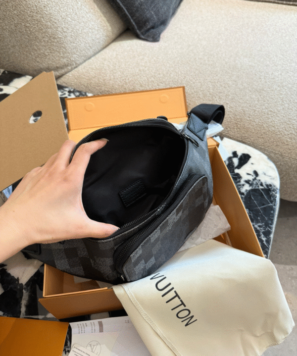 LV- Gray Digital Camouflage Bag#2174