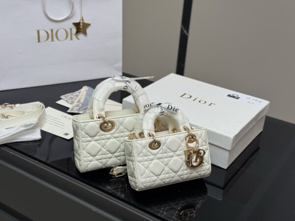 DIOR-LADY Horizontal Lady Dior Bag  #2182