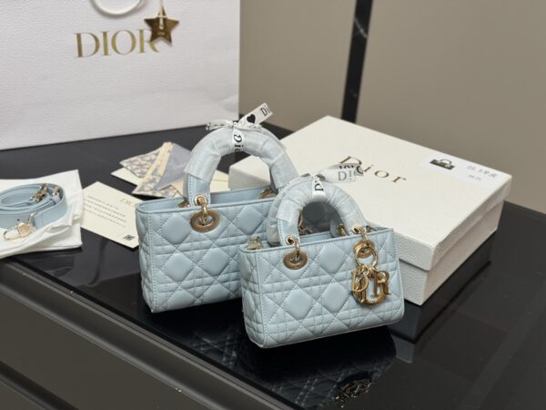 DIOR-LADY Horizontal Lady Dior Bag  #2182