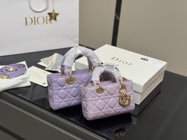 DIOR-LADY Horizontal Lady Dior Bag  #2182