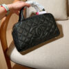 CHANEL-Caviar Leather Bowling Bag#2185